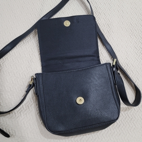 Target Faux leather Woven Flap Small Crossbody Bag - Picture 14 of 16